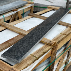 Гранитная плитка для мощения (Paving granite tile) Steel Gray 1500x150x20мм P