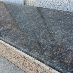 Гранитная плитка для мощения (Paving granite tile) Tan Brown 1500x350x20мм P